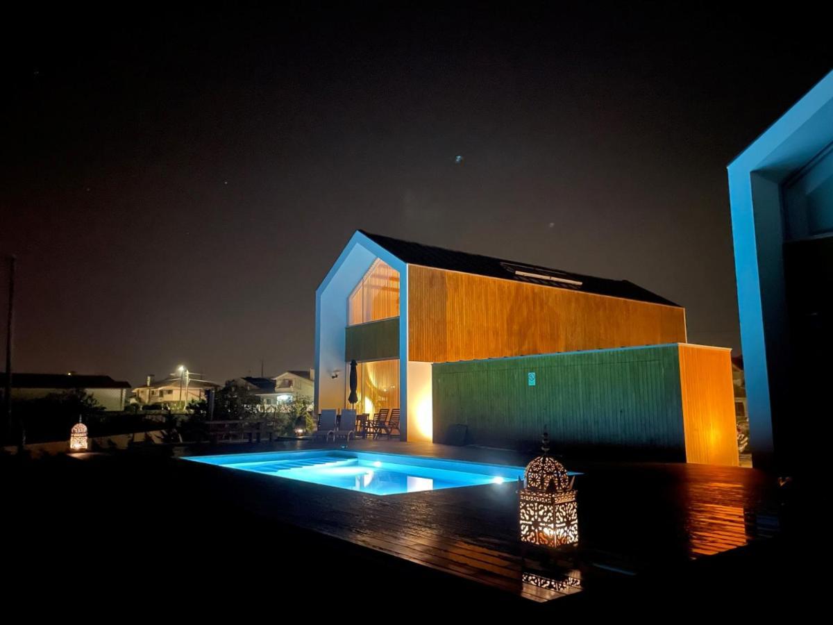 Modern Barn House In Countryside Villa Murtosa Ngoại thất bức ảnh