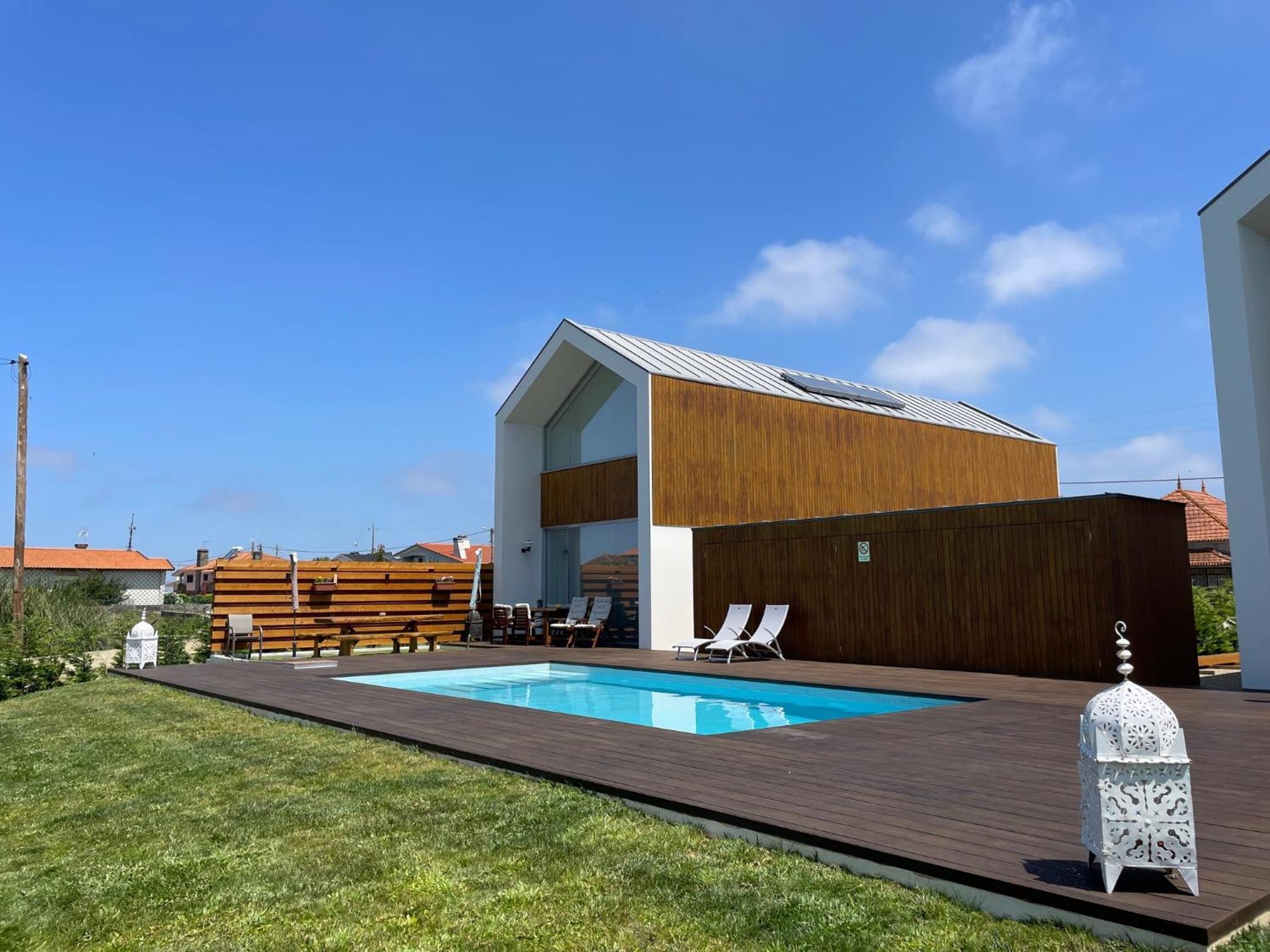 Modern Barn House In Countryside Villa Murtosa Ngoại thất bức ảnh