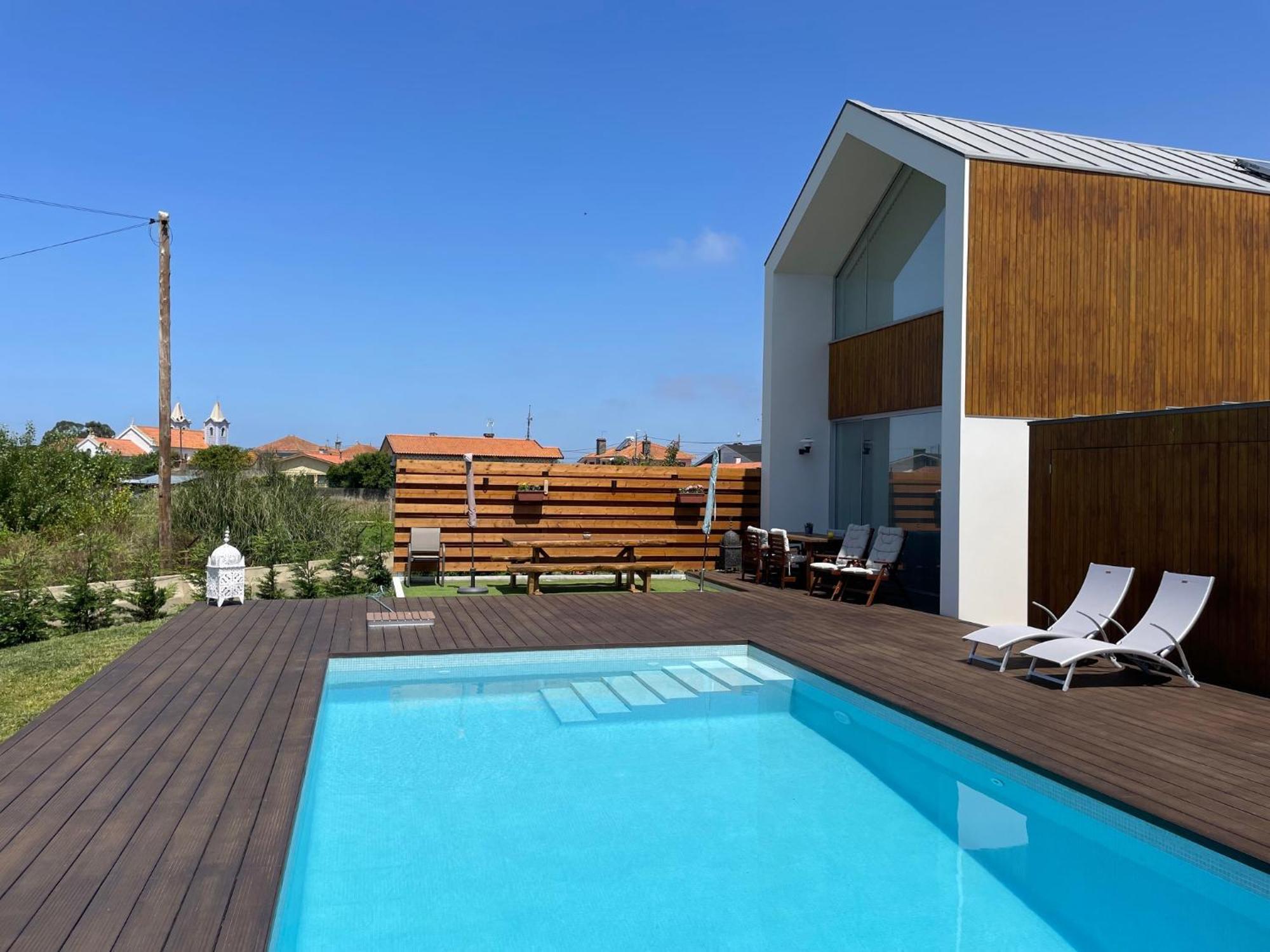 Modern Barn House In Countryside Villa Murtosa Ngoại thất bức ảnh