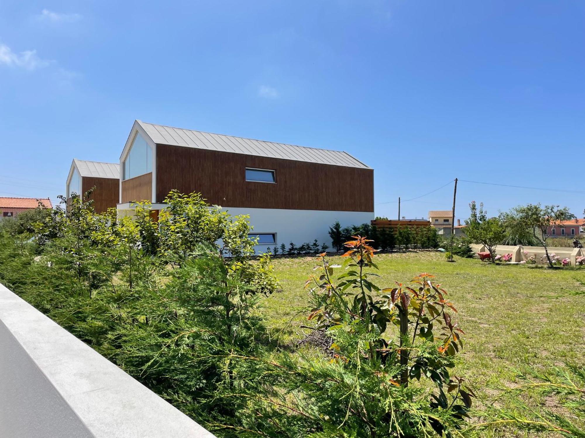 Modern Barn House In Countryside Villa Murtosa Ngoại thất bức ảnh